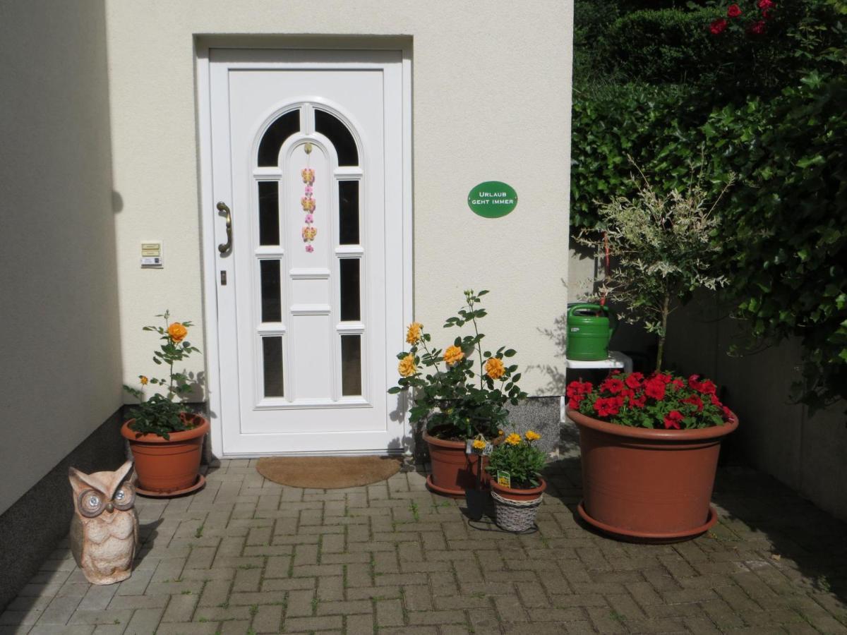 Weisses-Haus-Am-Kurpark-Fewo-Waldblick Quedlinburg Exterior photo